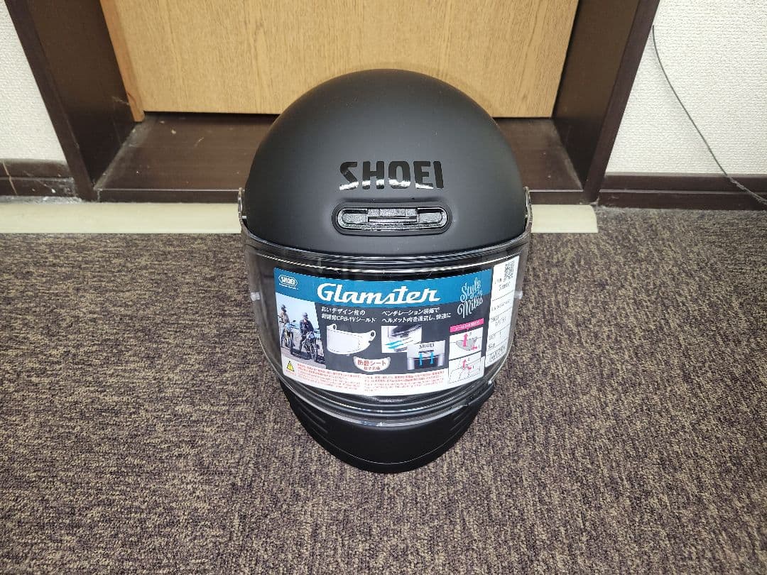 A*n様 SHOEI Glamster フルフェイスヘルメット マットブラック