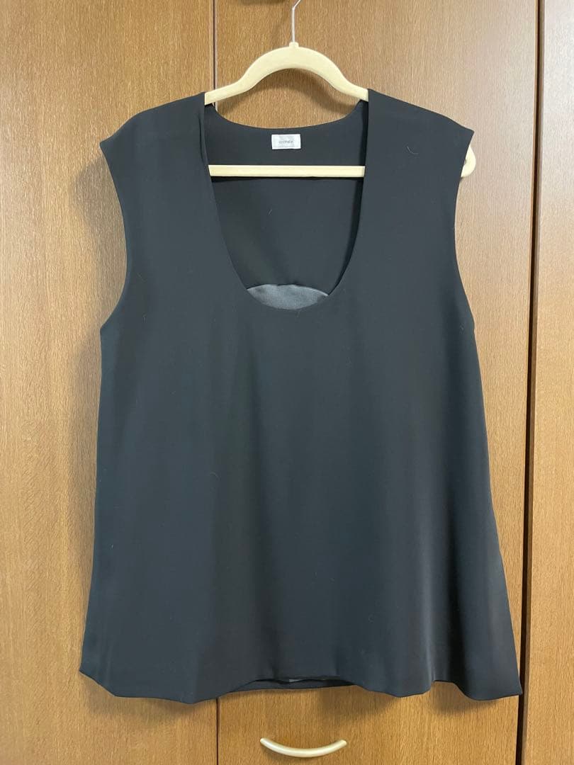 シーマリー cccmalie⭐︎Uネックベスト⭐︎ブラック