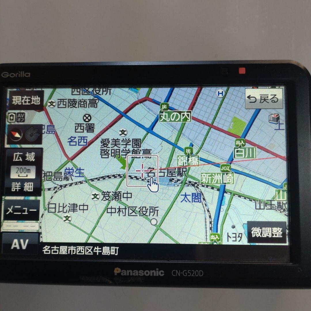 パナソニック　ゴリラ　ＣN -G520Ｄ　カーナビ　2019年製