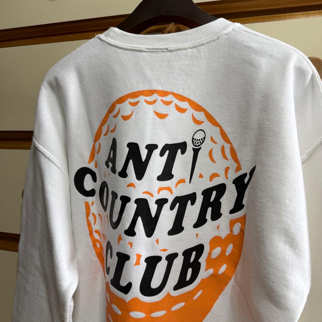 ANTi COUNTRY CLUB & SONS スウェットsizeL ホワイト