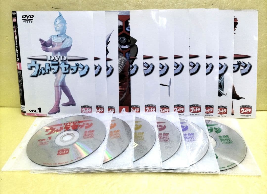 【訳あり】ウルトラセブン　全巻セット　レンタル落ち