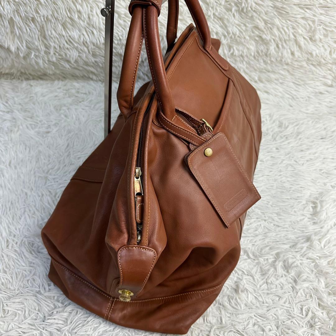 オールドコーチ COACH レザー ボストンバッグ 2way ブラウン