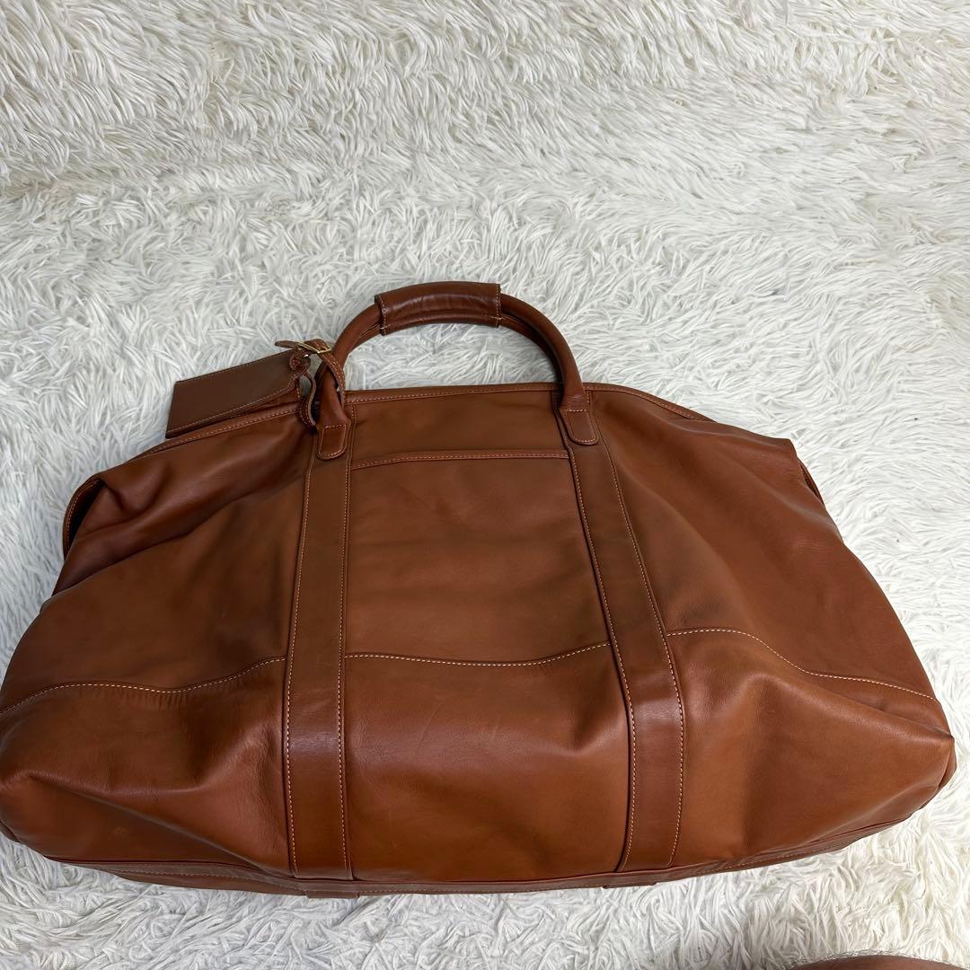 オールドコーチ COACH レザー ボストンバッグ 2way ブラウン