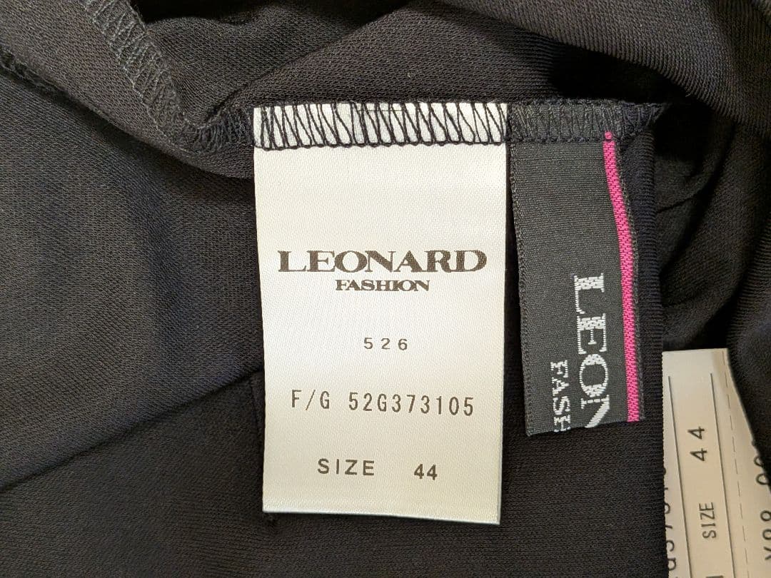 未使用・タグ付 LEONARD レオナール チュニック 44｜定価88,000円