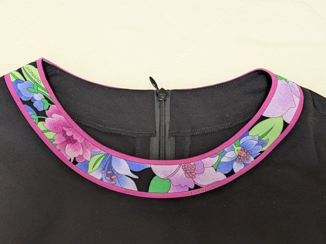 未使用・タグ付 LEONARD レオナール チュニック 44｜定価88,000円