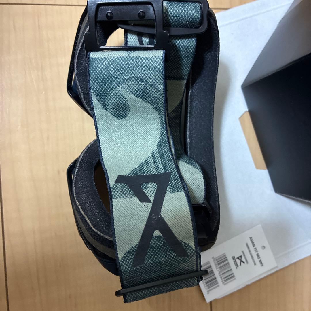 anon M2 ASIAN FITゴーグル ネイビー 迷彩柄