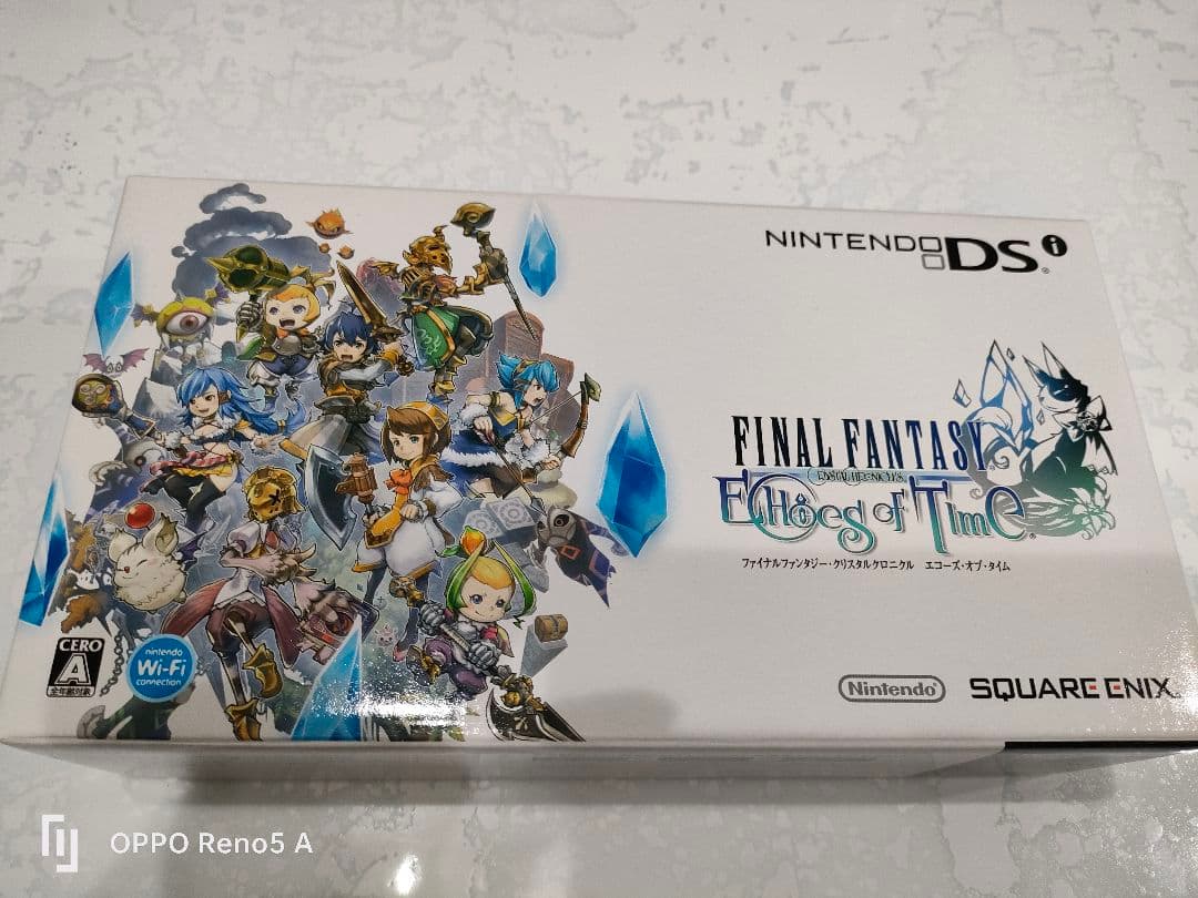 ファイナルファンタジー　クリスタルクロニクルズエコーズオブタイムクロニクル未使用