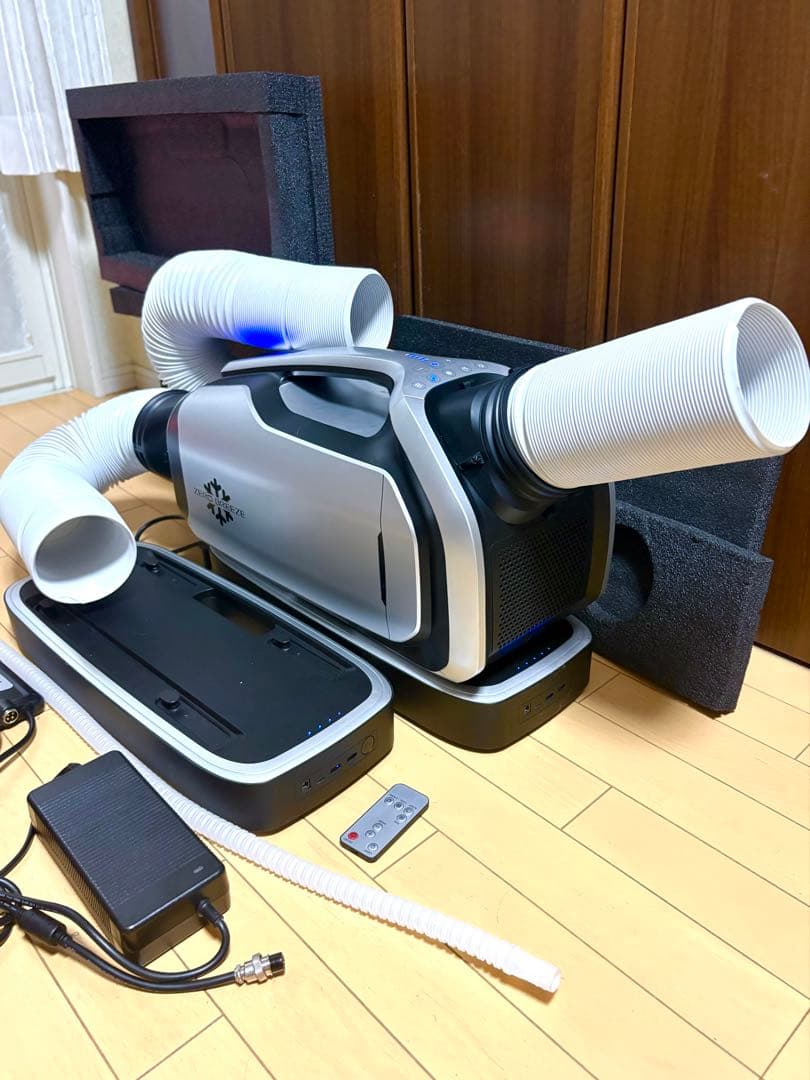 ポータブルエアコン　zero breeze mark2