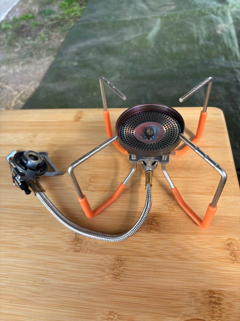 美品　シングルバーナーコンロ ハードケース付き