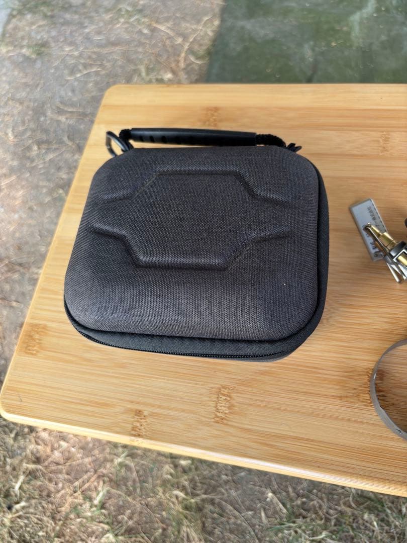 美品　シングルバーナーコンロ ハードケース付き