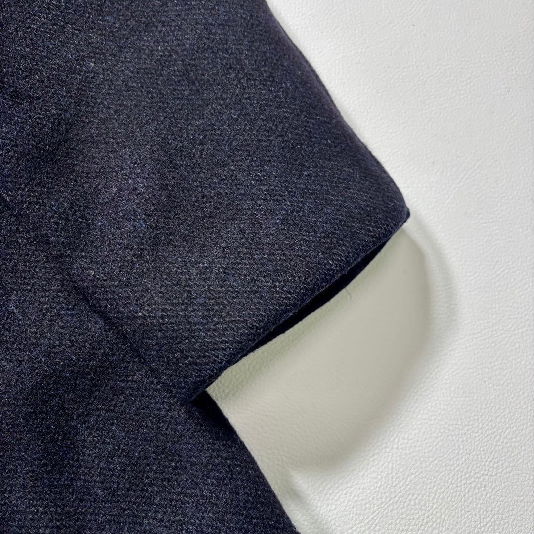 SCHOTT ショット Pコート ネイビー キルティング 44サイズ ウール