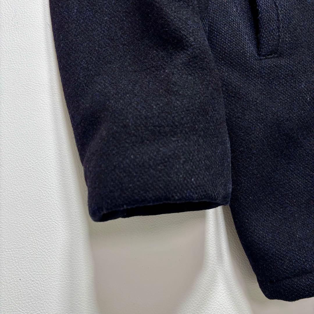 SCHOTT ショット Pコート ネイビー キルティング 44サイズ ウール