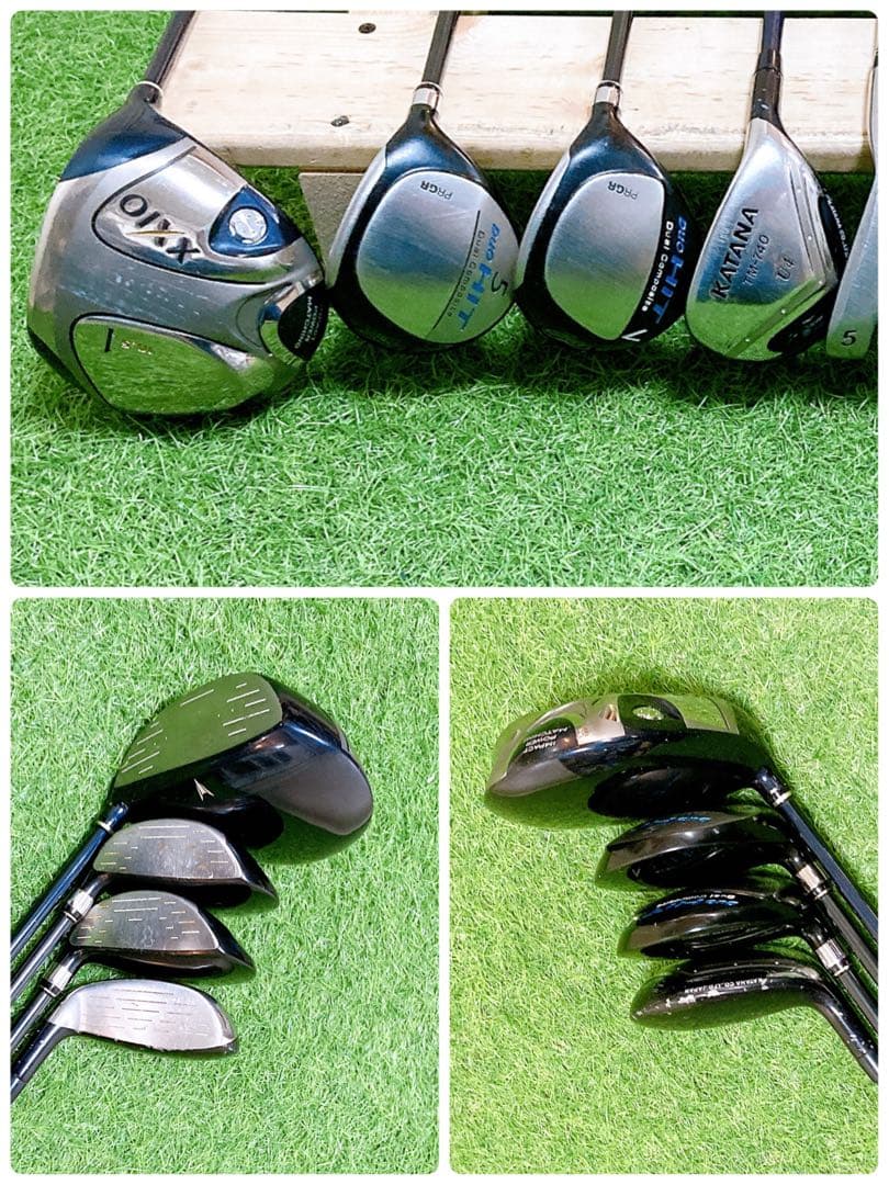 H13 ゼクシオ　初心者オススメ　ゴルフクラブ　メンズセット　右利き　13本