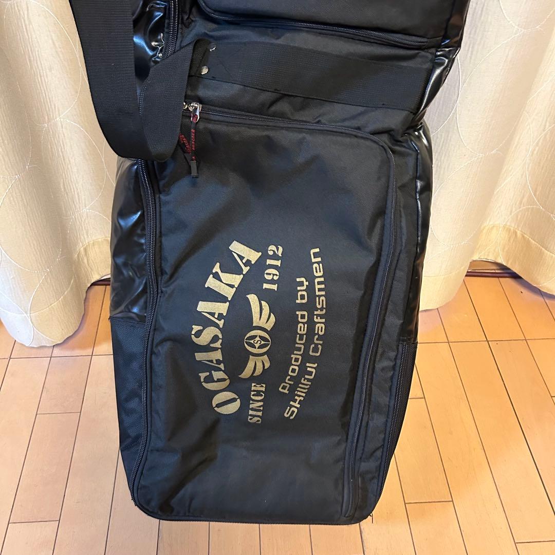 ☆美品☆ OGASAKA スキーキャリーバッグ　ウィール付　オールインワン