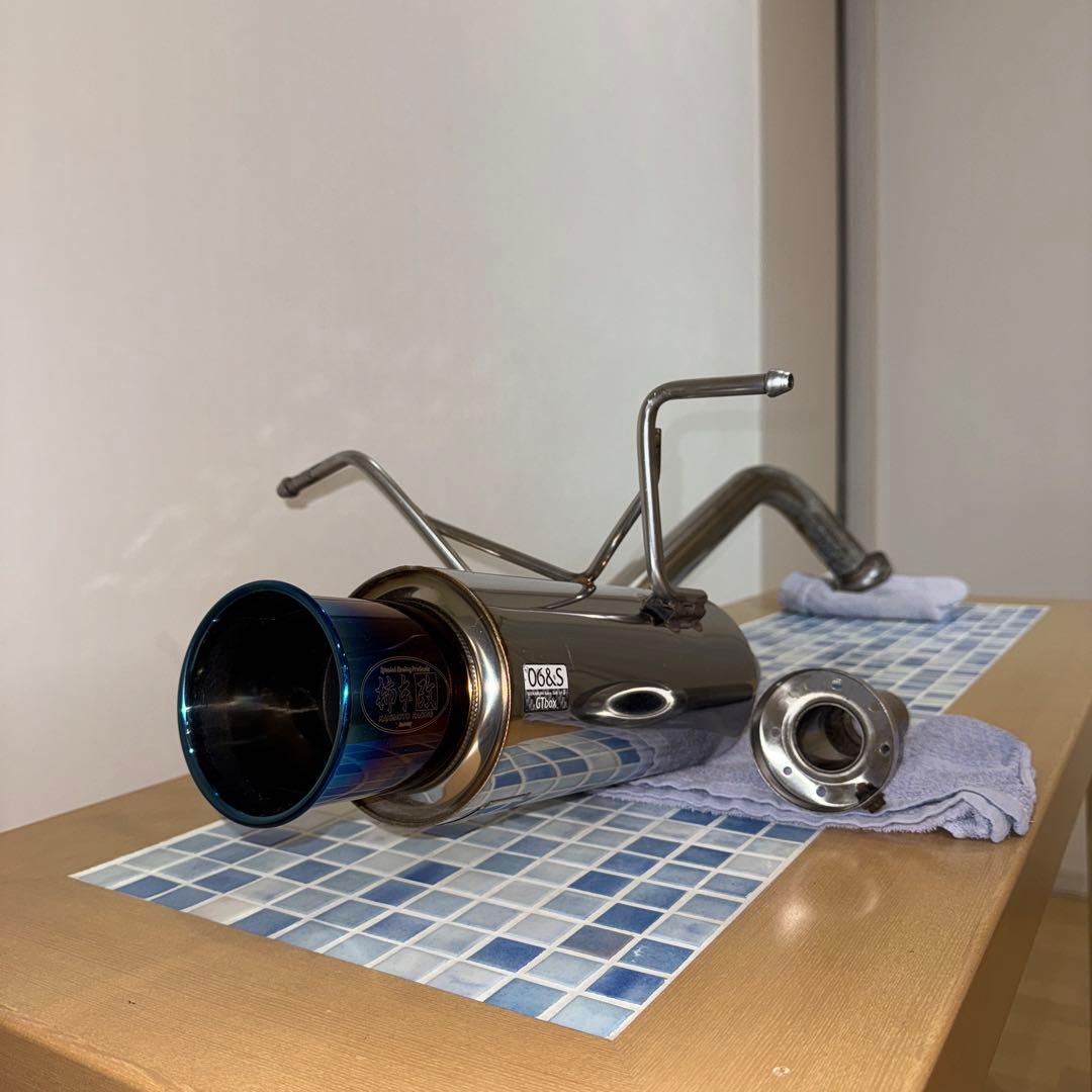 GB5 フリード 柿本改 マフラー GTbox 06&S サイレンサー付き！