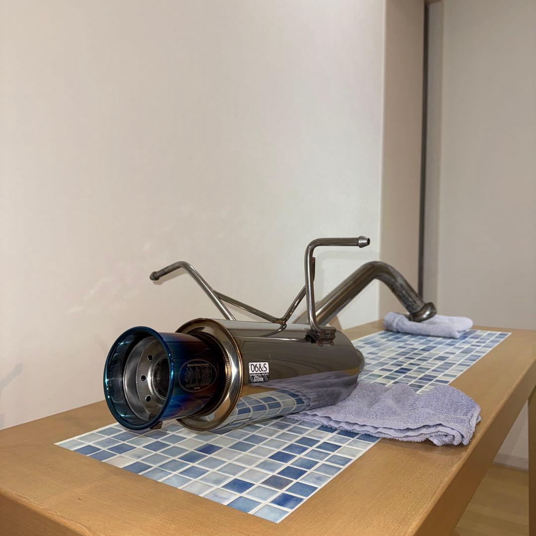 GB5 フリード 柿本改 マフラー GTbox 06&S サイレンサー付き！