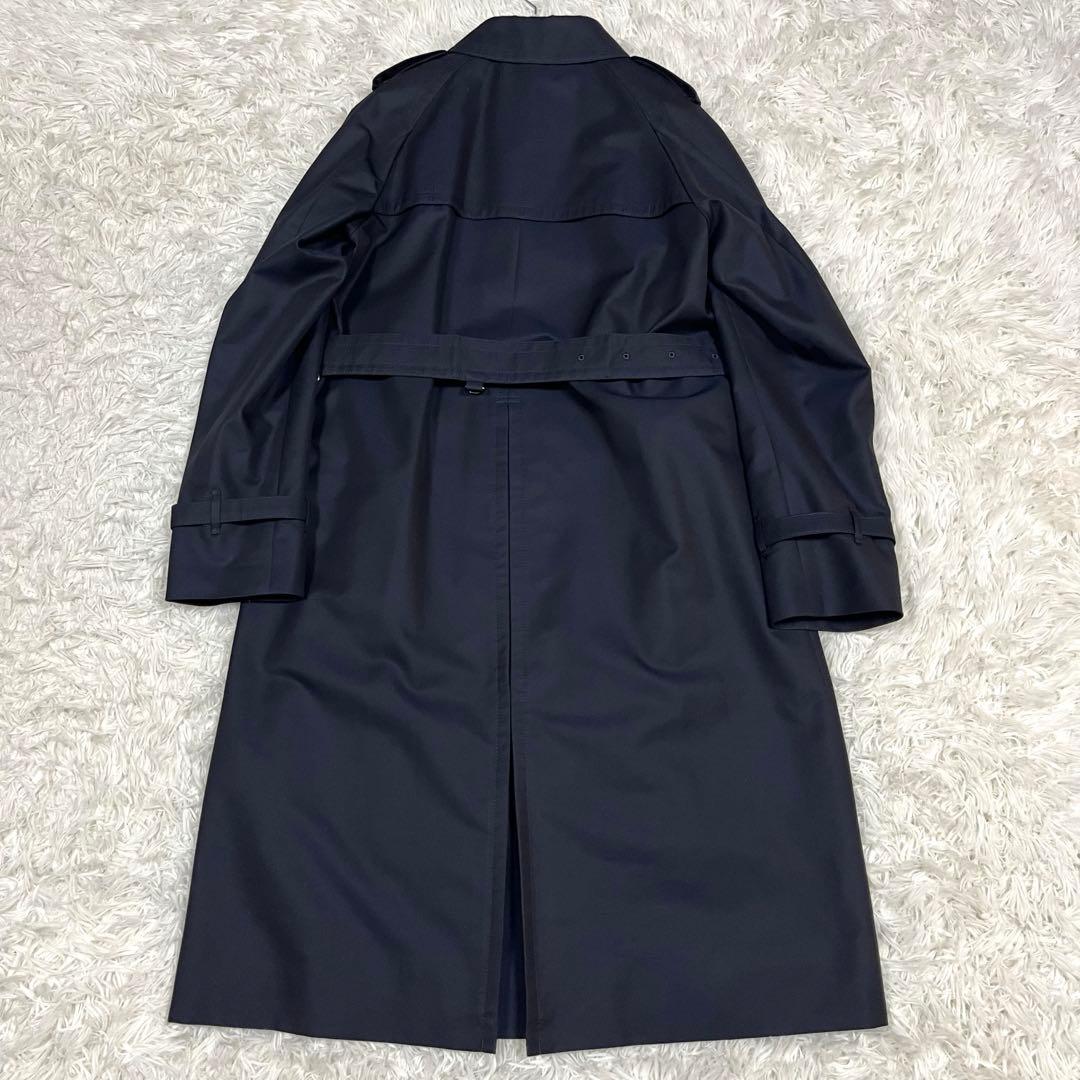 未使用品✨アクアスキュータム トレンチコート 大きいサイズXLブラック ライナー