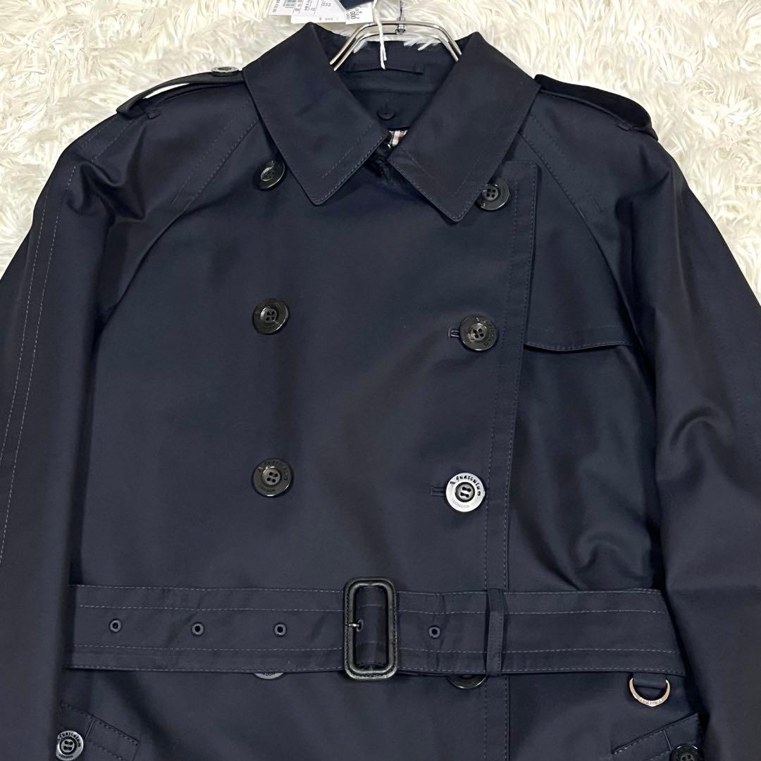 未使用品✨アクアスキュータム トレンチコート 大きいサイズXLブラック ライナー