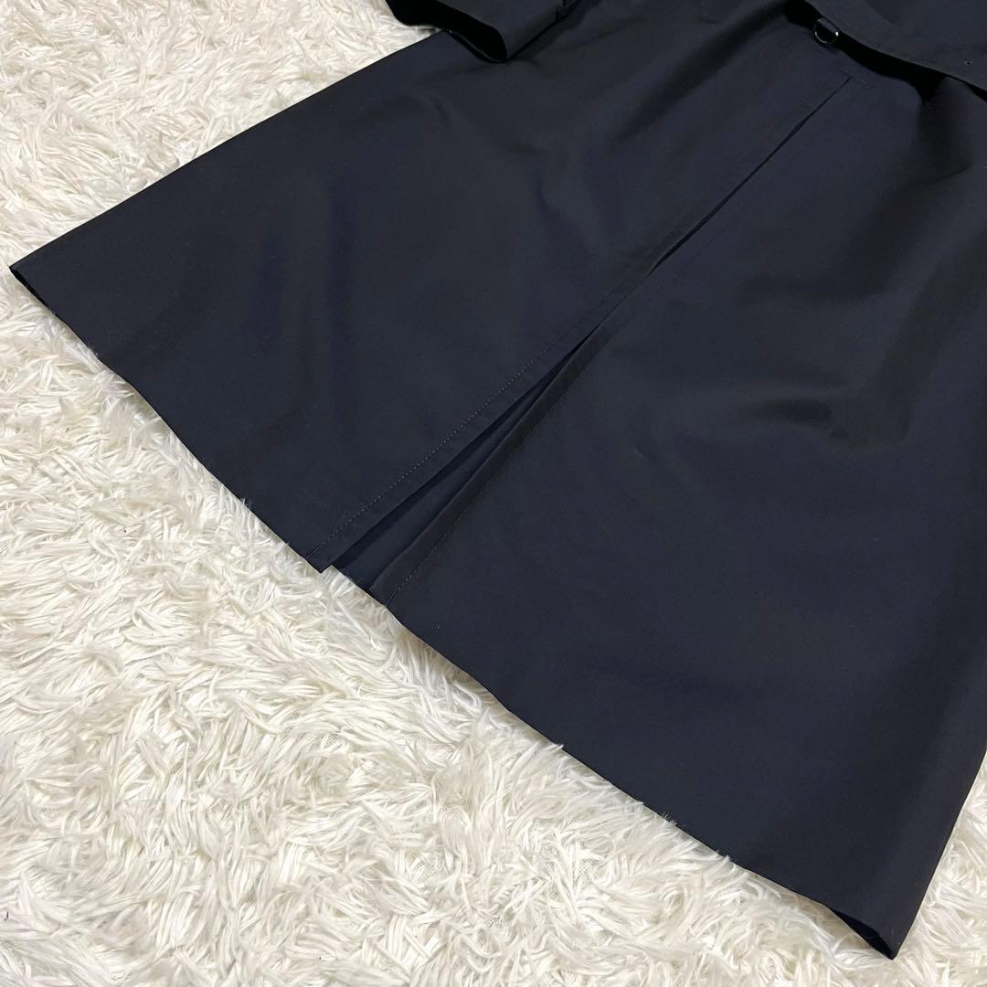 未使用品✨アクアスキュータム トレンチコート 大きいサイズXLブラック ライナー