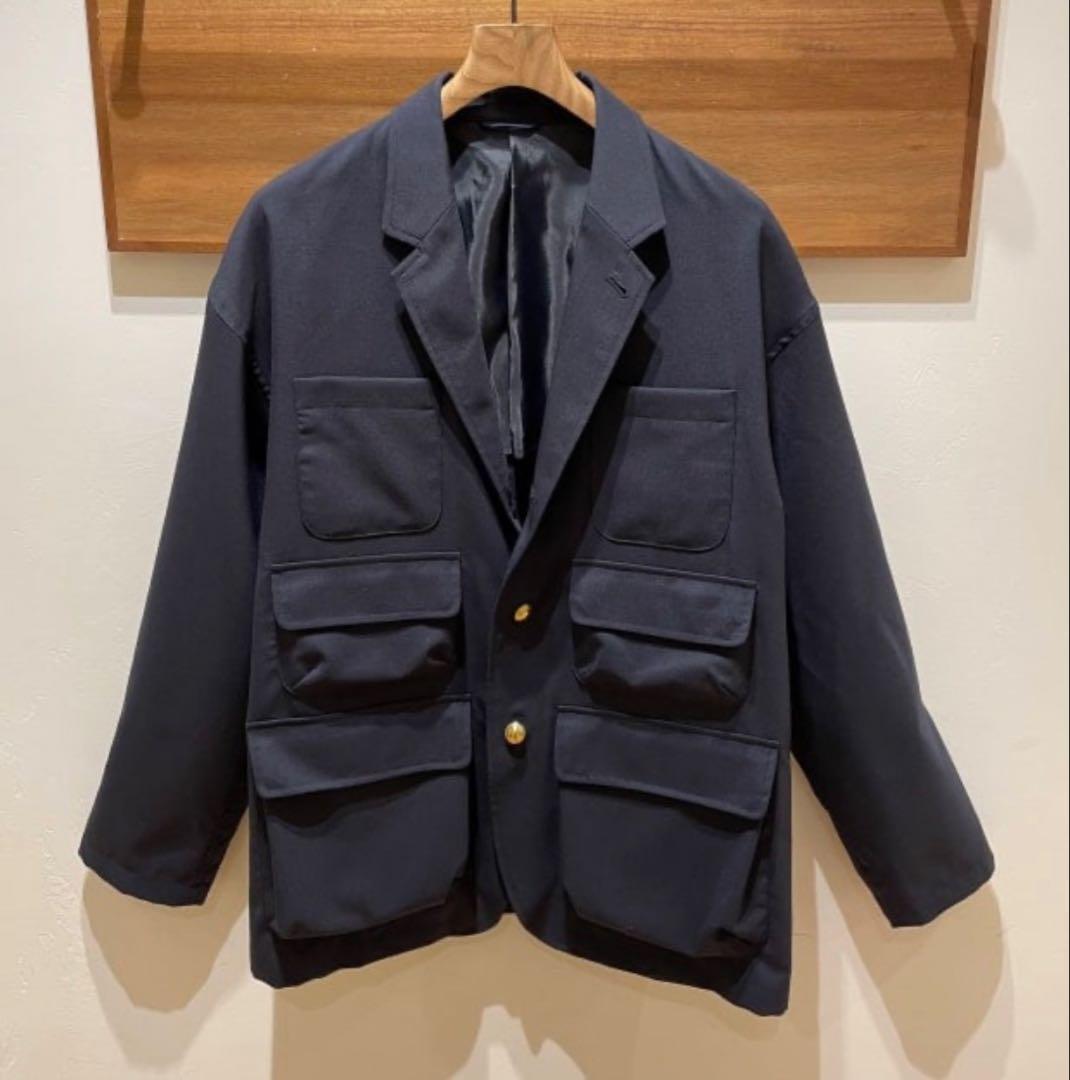 BEAMS 3ステップ ポケット ブレザージャケット