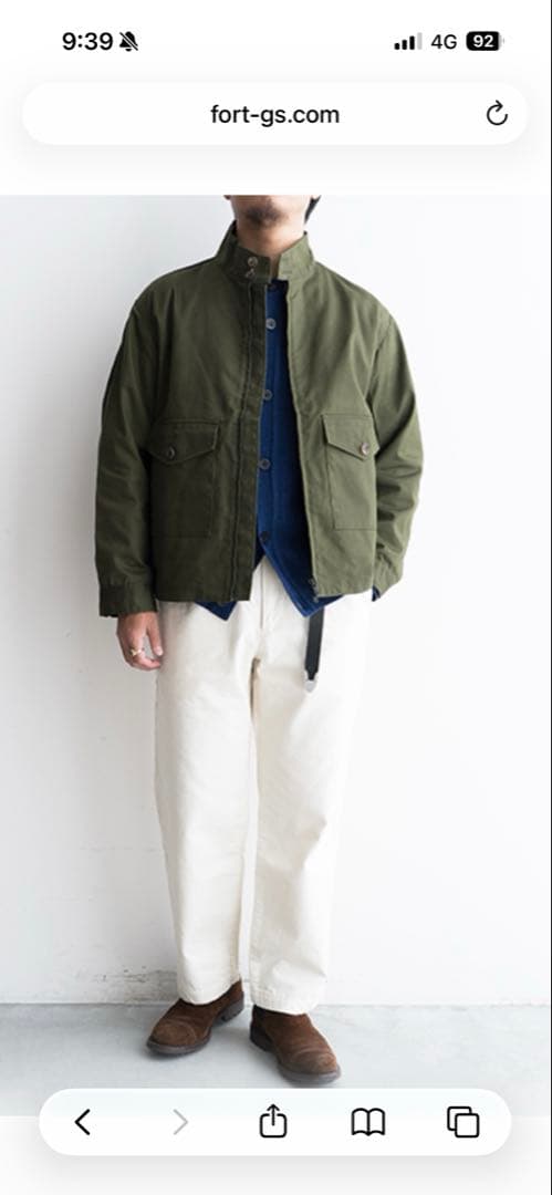 ジャケット・アウター fortgeneralstore WEP Jacket