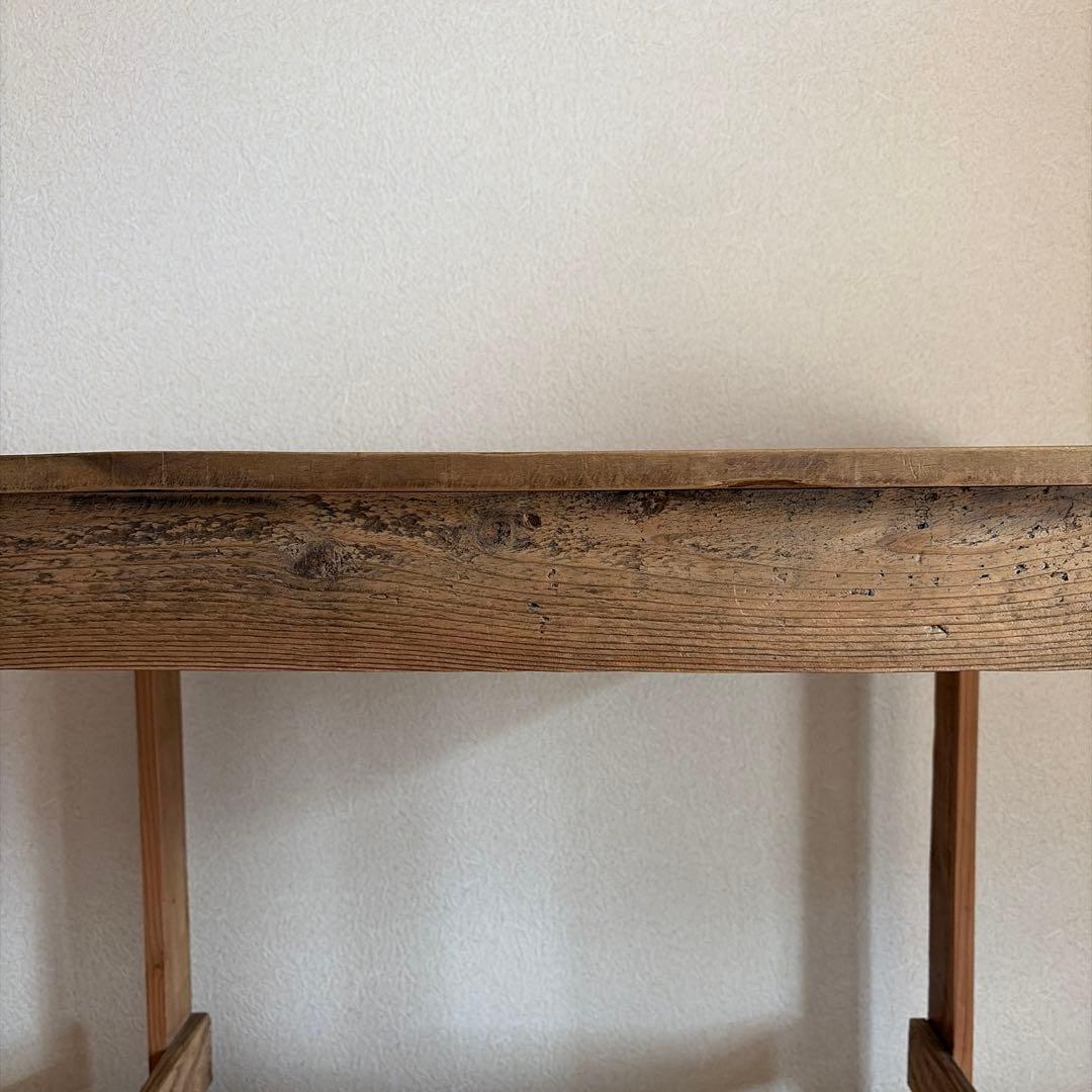 古材テーブル　デスク