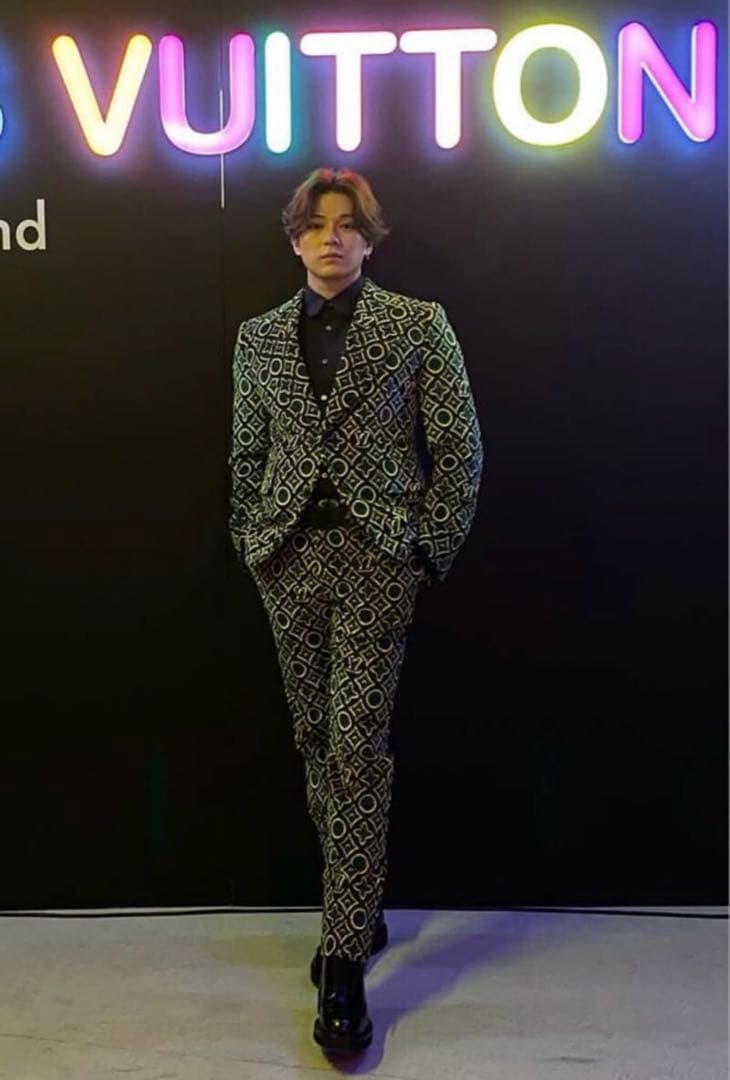 Louis Vuitton 21SS モノグラム フラワー スラックスパンツ