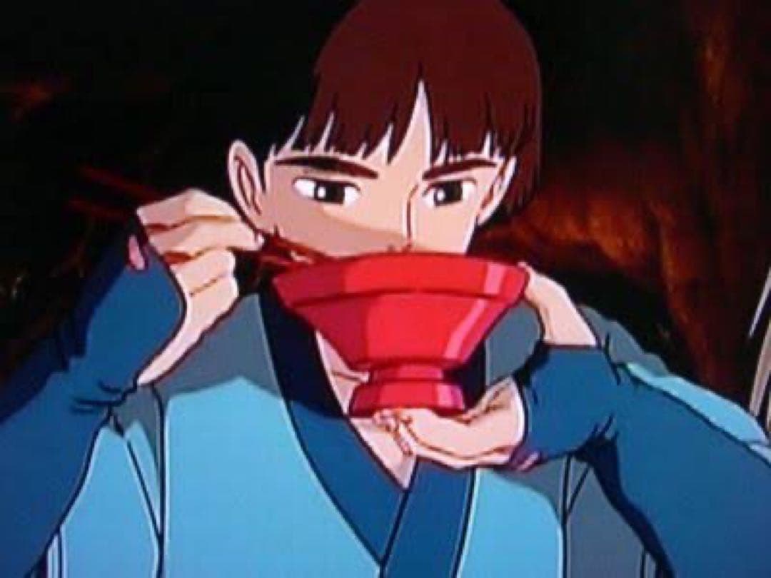 もののけ姫風　足高椀　漆器