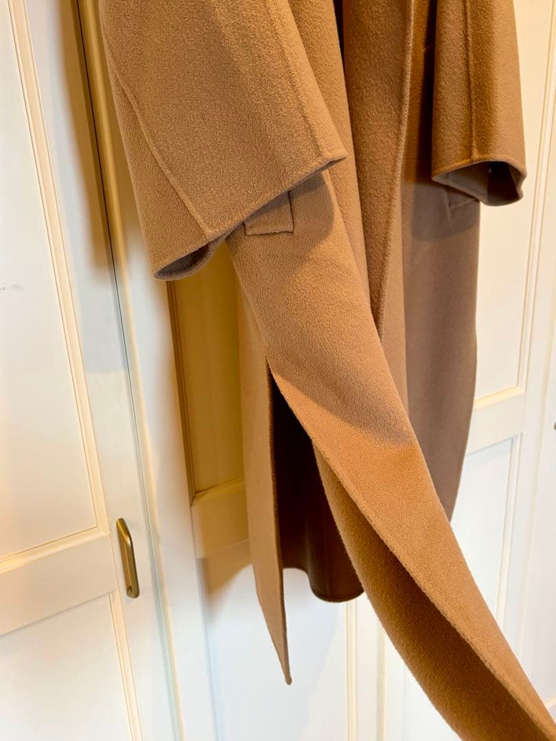 美品 HAUNT ダブルフェイスオーバーコート