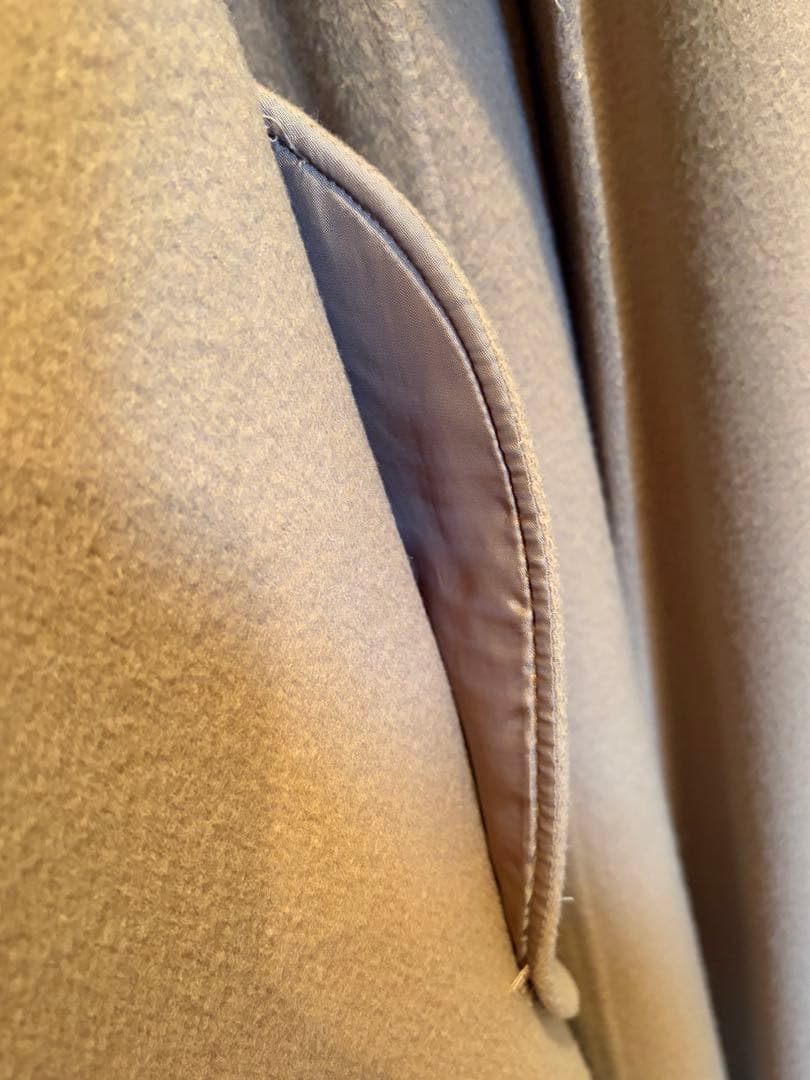 美品 HAUNT ダブルフェイスオーバーコート