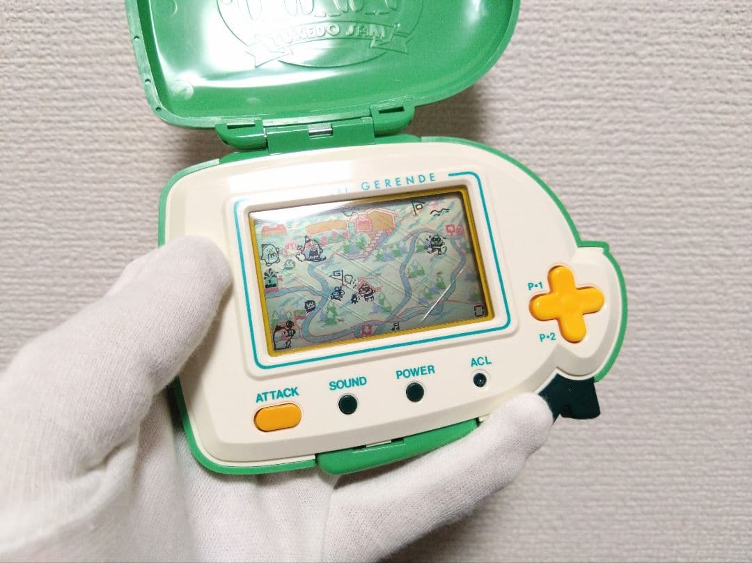 サンリオ　タキシードサム　ドキドキゲレンデ　LSIゲーム　ゲームウォッチ　可動品