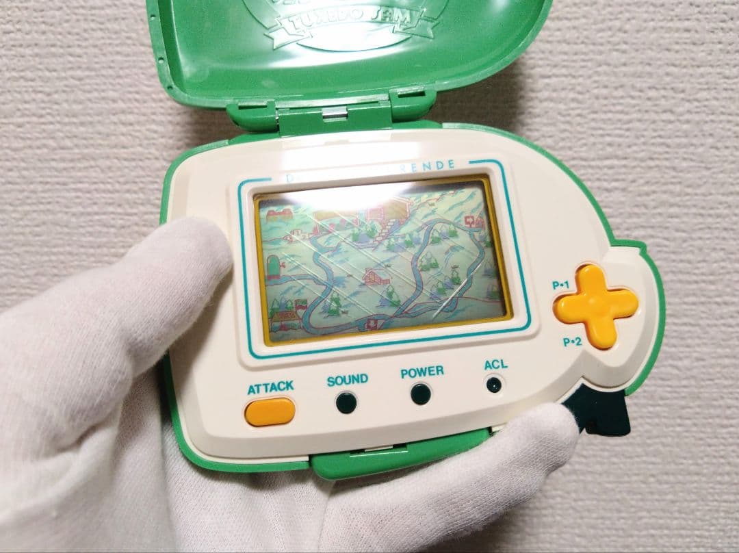 サンリオ　タキシードサム　ドキドキゲレンデ　LSIゲーム　ゲームウォッチ　可動品