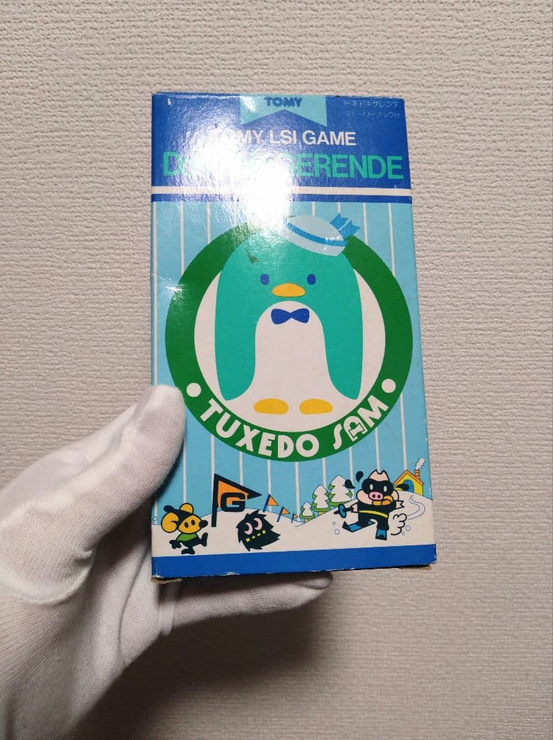 サンリオ　タキシードサム　ドキドキゲレンデ　LSIゲーム　ゲームウォッチ　可動品