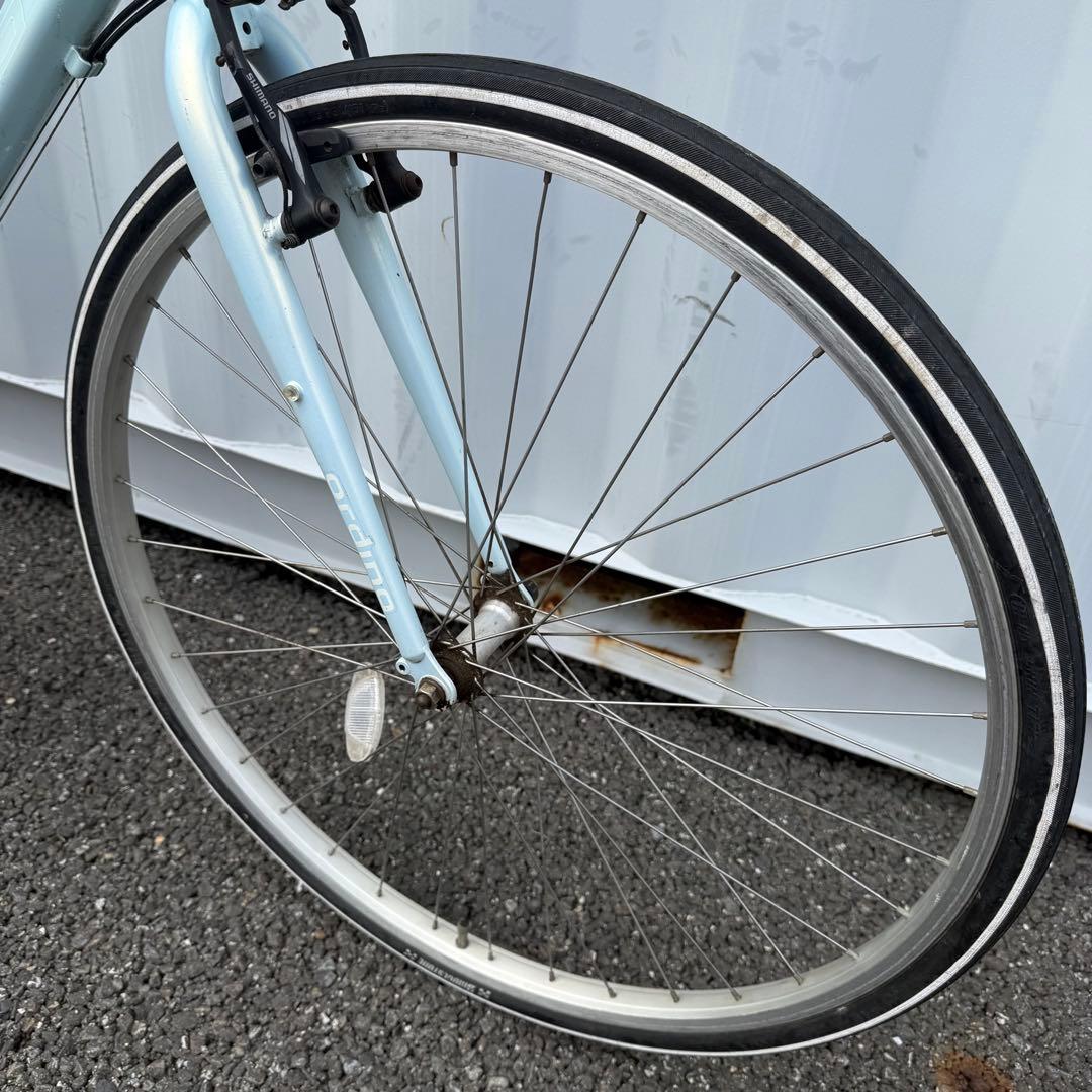 ブリヂストン製クロスバイク 身長164-182cm 21段変速 定価6万円