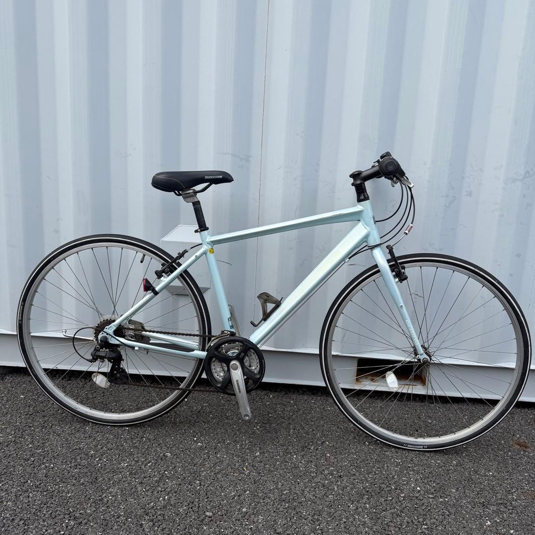 ブリヂストン製クロスバイク 身長164-182cm 21段変速 定価6万円