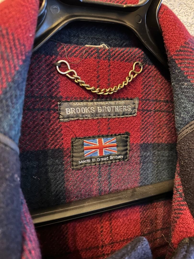 ブルックスブラザーズ　ネイビー ウール ダッフルコート