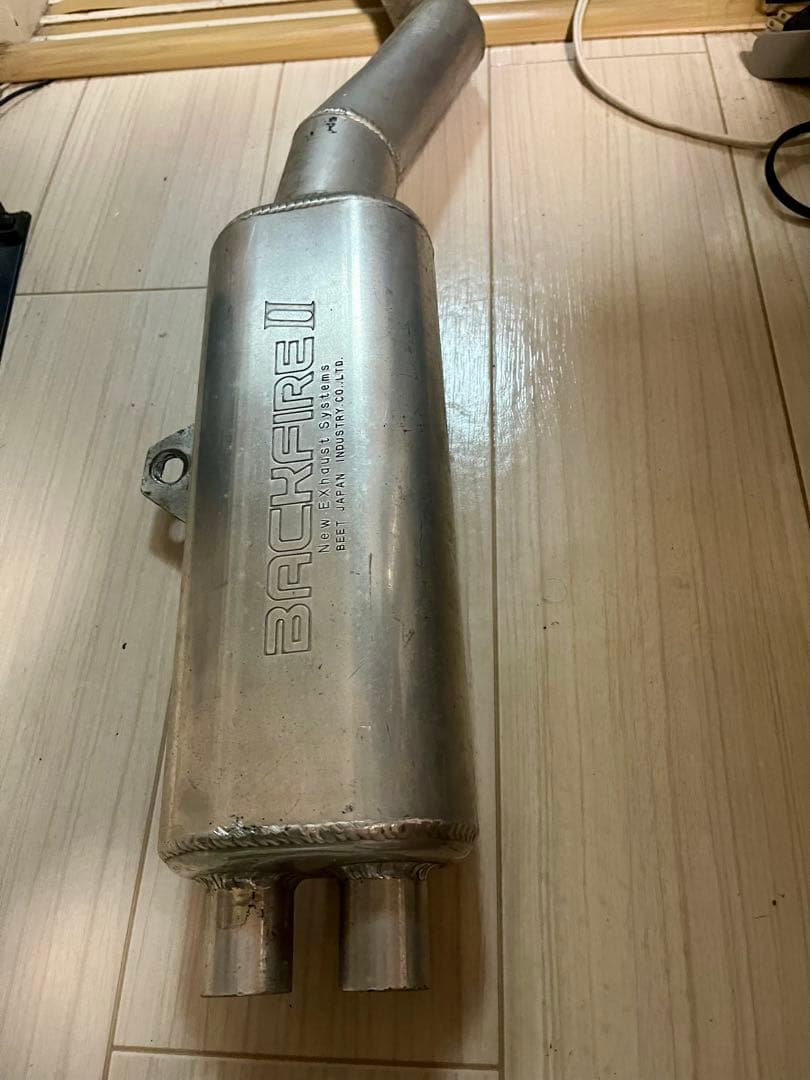 BEET製 BACK FIREⅡ マフラー セロー225用