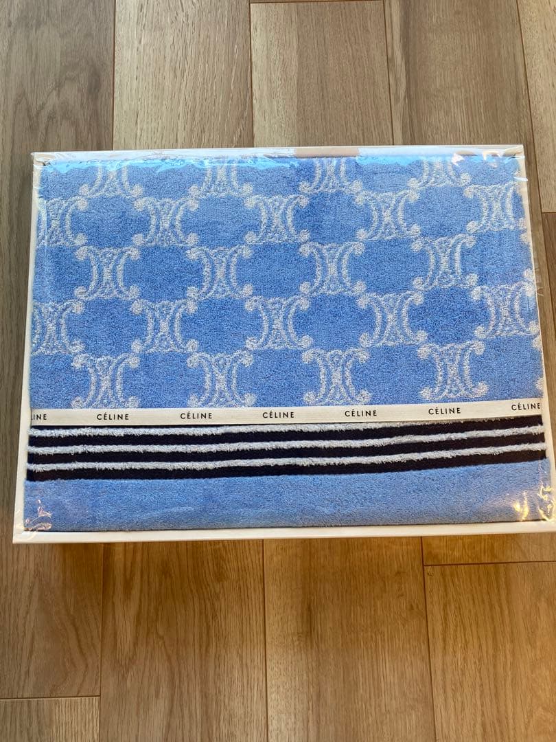 CÉLINE ・マカダム柄タオル ケット {タイムセール中}