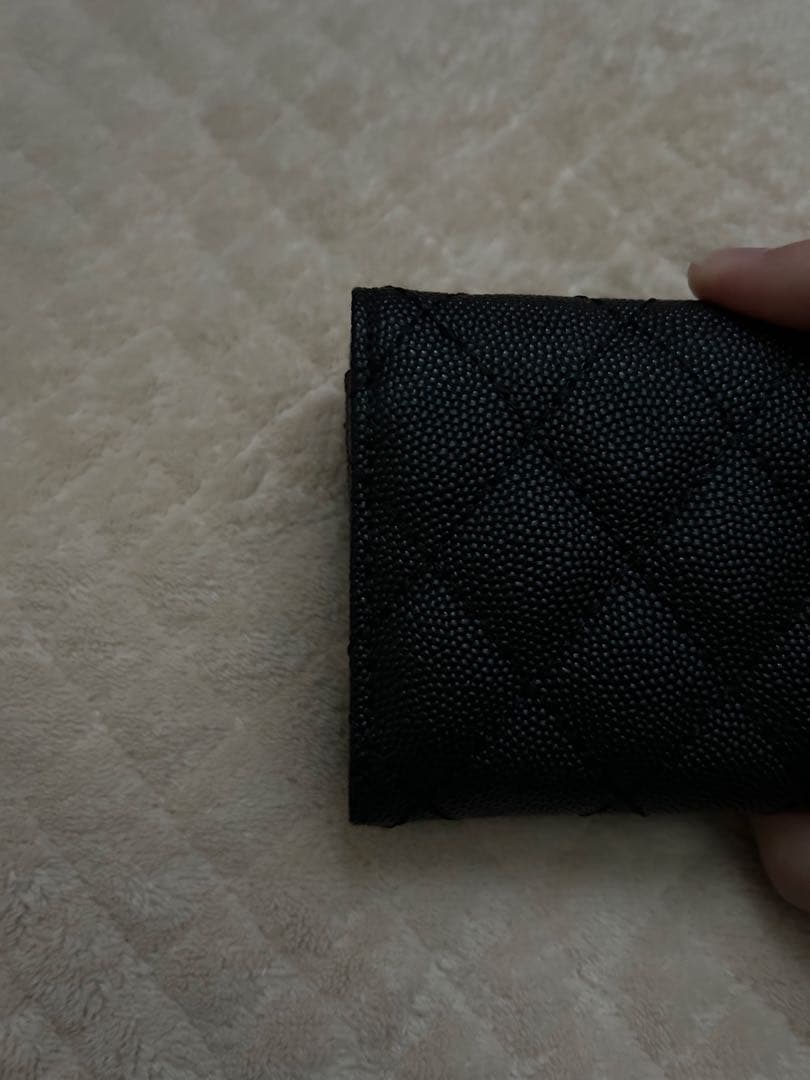 新品未使用CHANEL マトラッセ 三つ折り財布 スモールウォレット