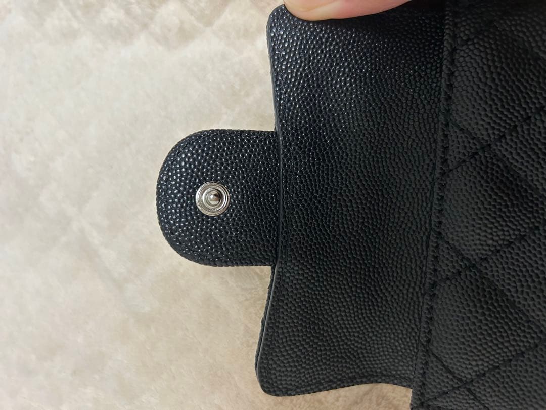 新品未使用CHANEL マトラッセ 三つ折り財布 スモールウォレット