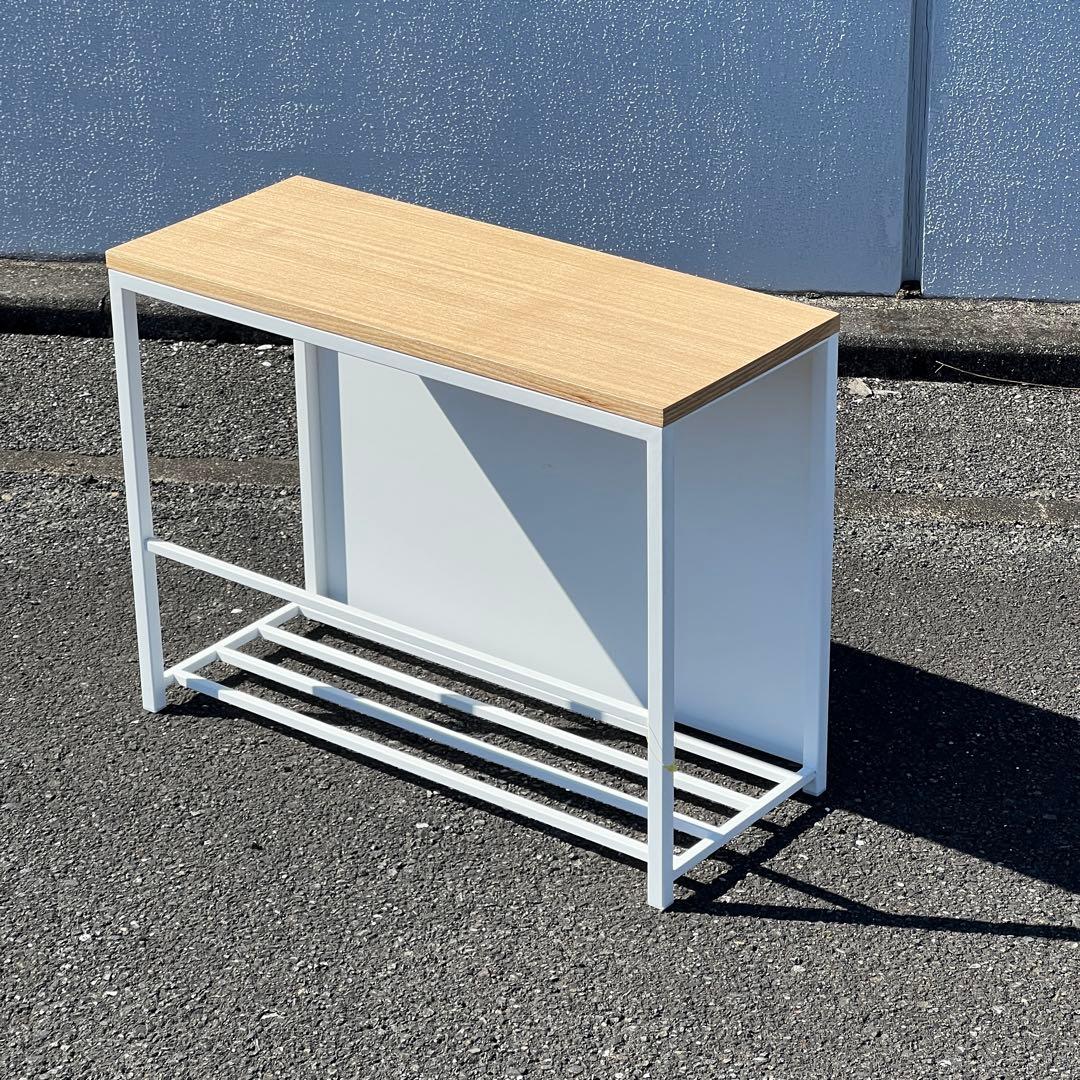 山崎実業 玄関 ベンチ