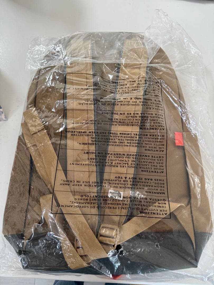 ノースフェース　ブリティッシュカーキBK バックパック