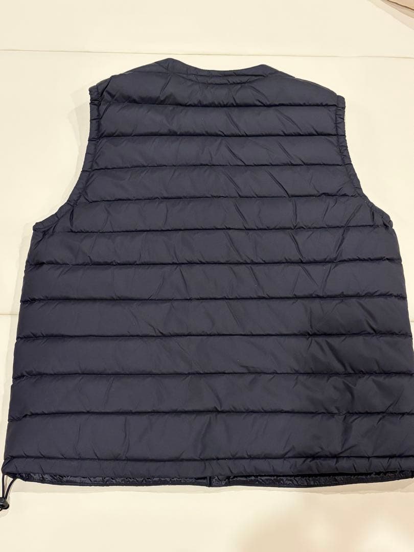 DANTON 黒 インナーダウンベスト 36