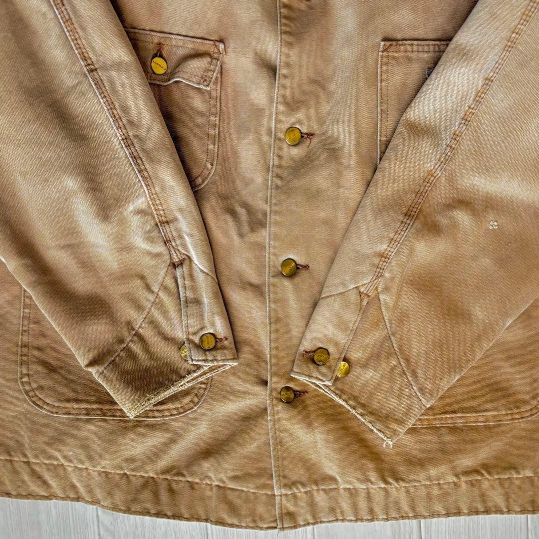 70s Carhartt カーハート ミシガンチョア カバーオール ダック 46