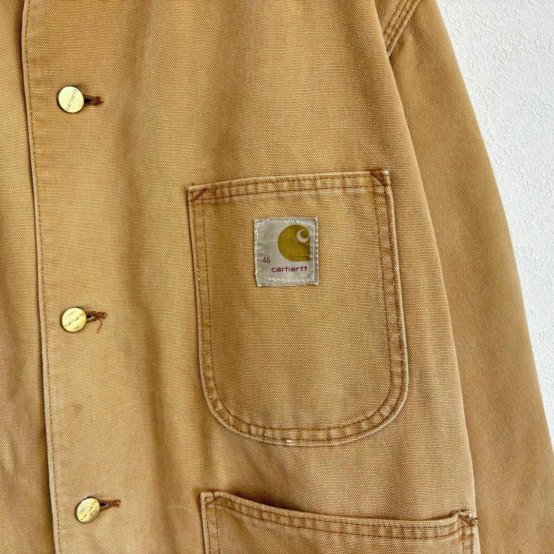 70s Carhartt カーハート ミシガンチョア カバーオール ダック 46
