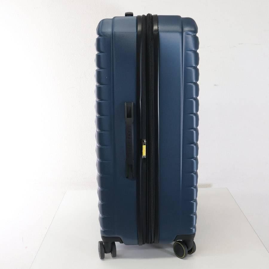 値下展示品 デルセー ヘリウムエッジ スーツケース Lサイズ ブルー 112Ｌ