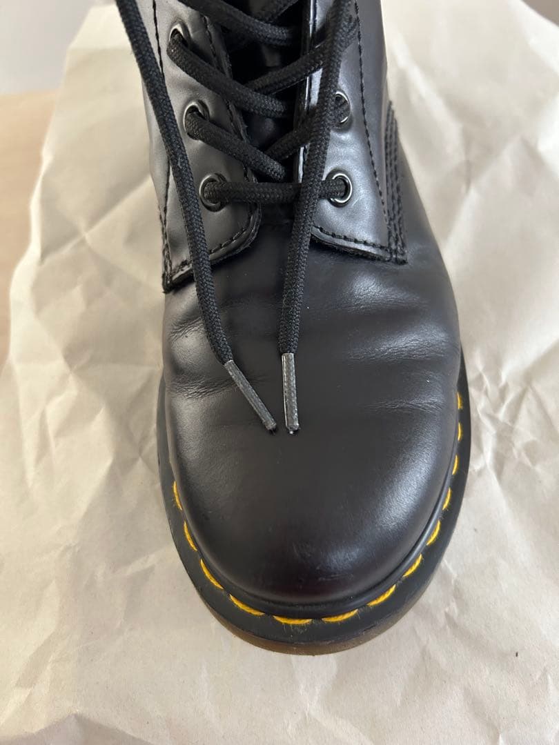 Dr. Martens ドクターマーチン 8ホール ブーツ ブラック(UK7)
