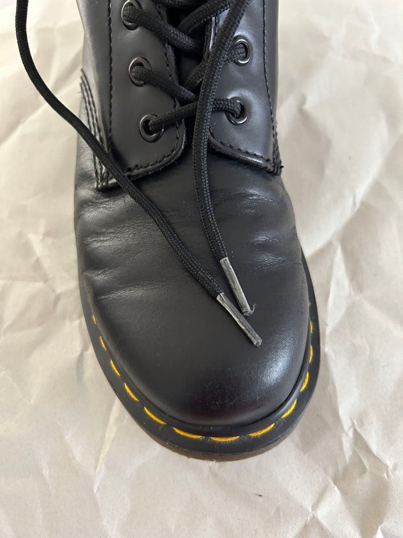 Dr. Martens ドクターマーチン 8ホール ブーツ ブラック(UK7)