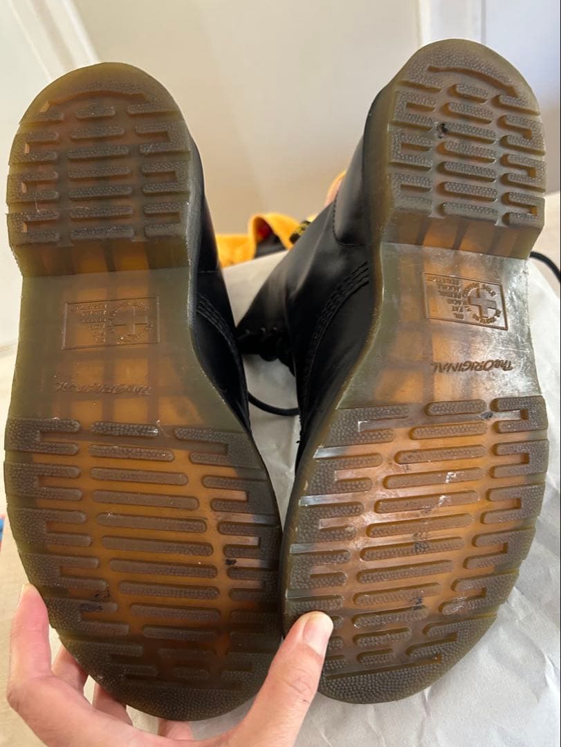 Dr. Martens ドクターマーチン 8ホール ブーツ ブラック(UK7)