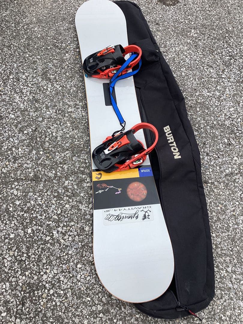 S4 BURTON Gravity 166 cm ビンディング付き